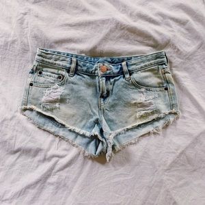 BDG “Dolphin Low Rise” denim shorts